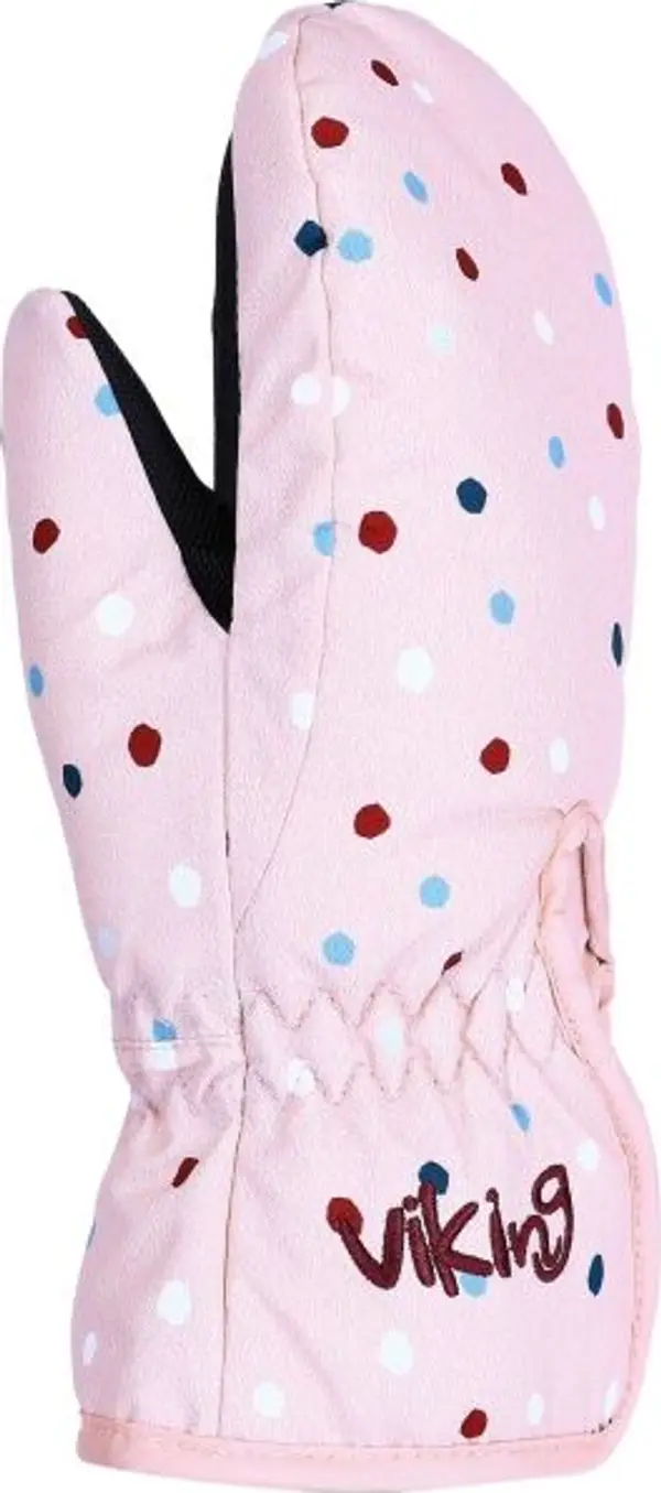 Viking Viking MINNIS Момичешки ръкавици с оформен палец, розово, размер