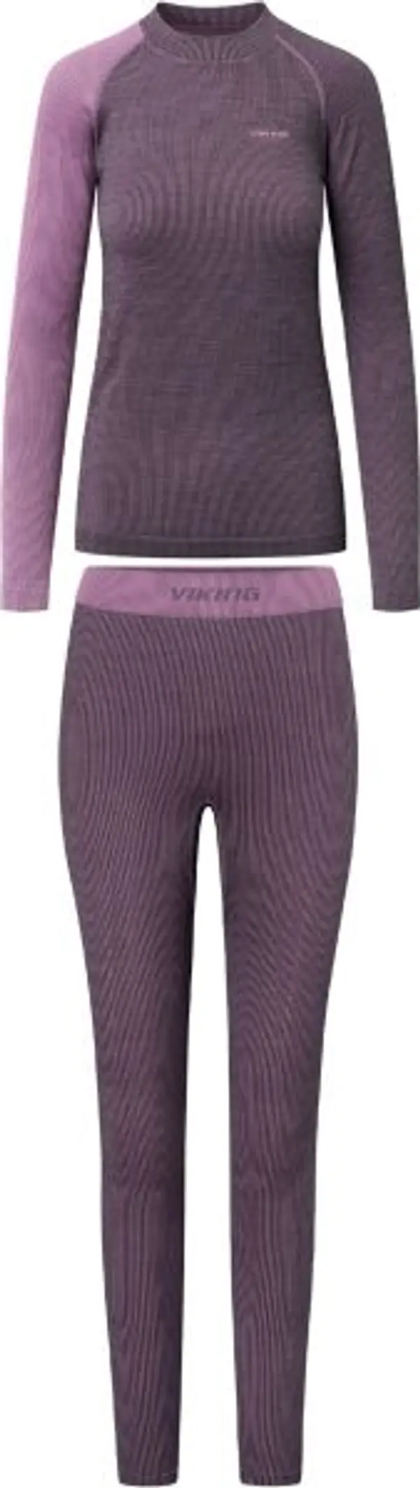 Viking Viking MOUNTI LADY SET Дамско термо бельо, лилаво, размер