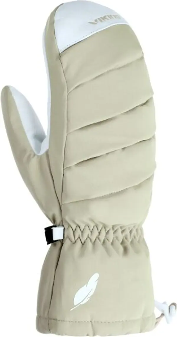 Viking Viking OGAMA SKI Дамски скиорски ръкавици, бежово, размер