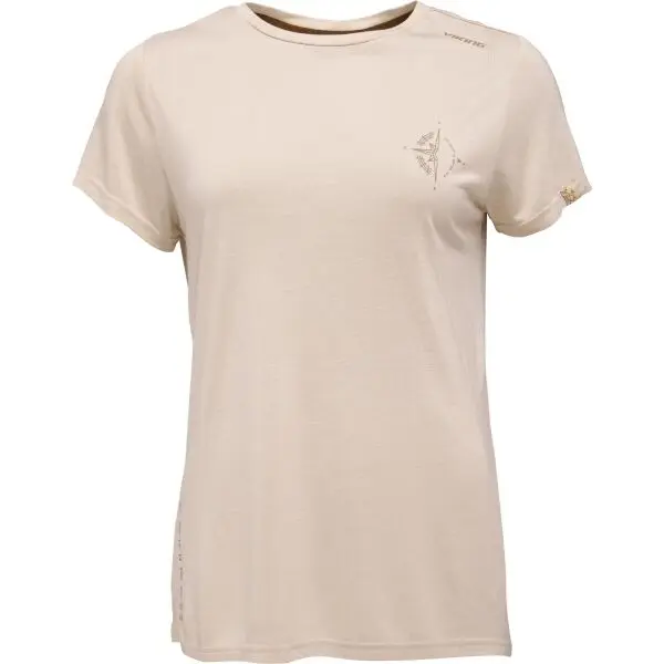 Viking Viking RUNE Дамска тениска, бежово, размер