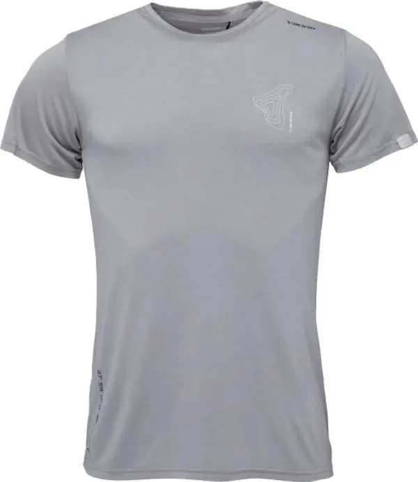 Viking Viking RUNE Мъжка тениска, сиво, размер