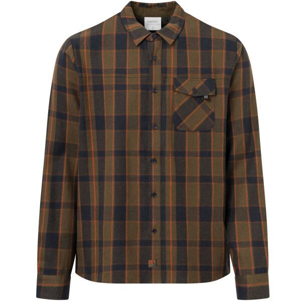 Viking Viking SHAMROCK MAN Мъжка риза от бамбук, khaki, размер