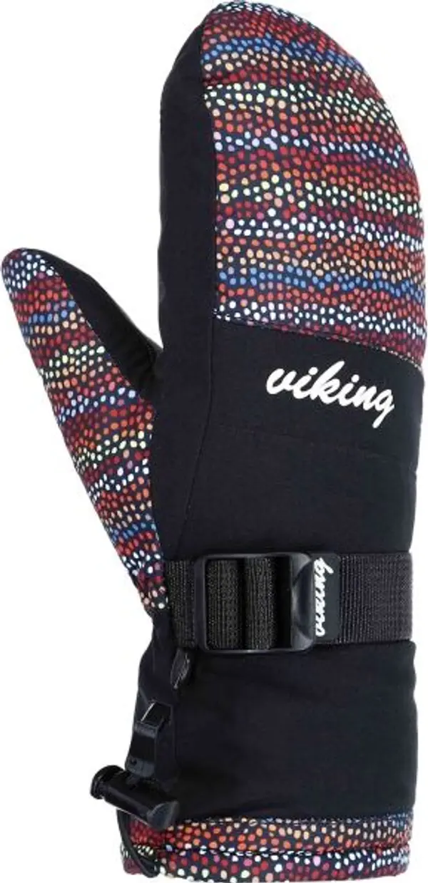 Viking Viking TANUKA MITTEN Дамски скиорски ръкавици, черно, размер