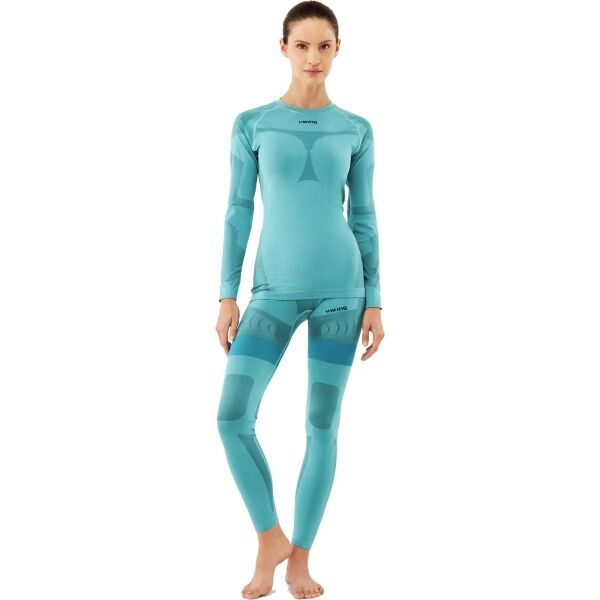 Viking Viking VOLCANICA Дамско функционално бельо, тюркоазено, размер