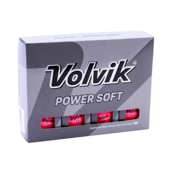 VOLVIK VOLVIK GB VV POWER SOFT 12KS Топчета за голф, розово, размер