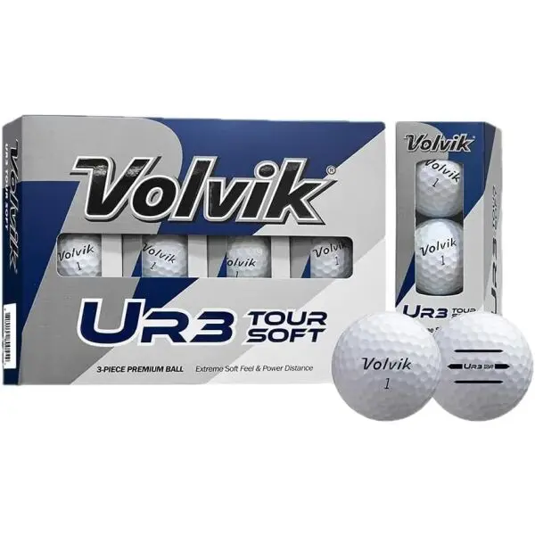 VOLVIK VOLVIK GB VV UR3 TOUR SOFT 12KS Топчета за голф, бяло, размер