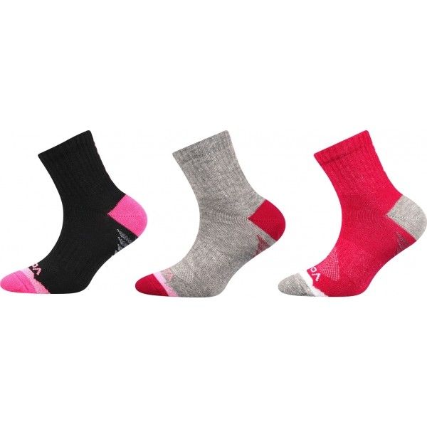 Voxx Voxx MAXTERIK 3P Детски чорапи, розово, размер