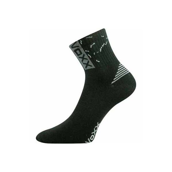 Voxx Voxx CODEX Унисекс къси чорапи, черно, размер 32/34