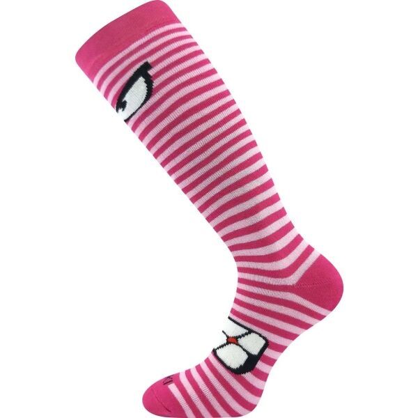 Voxx Voxx HADIR Момичешки ски чорапи, розово, размер 14-16