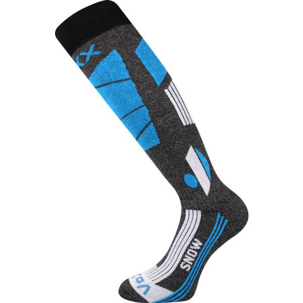 Voxx Voxx TRIFLEX Мъжки чорапи за ски, тъмносиво, размер 35-38