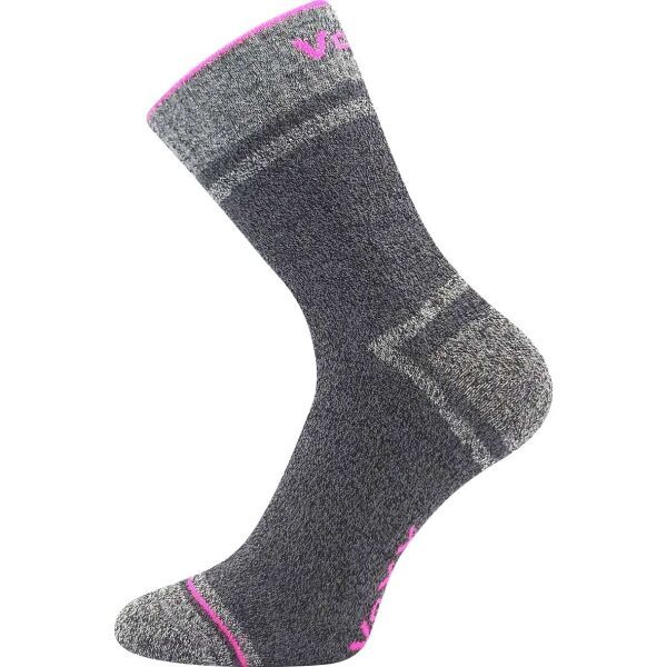 Voxx Voxx VEGA Дамски чорапи, тъмносиво, размер 26-28
