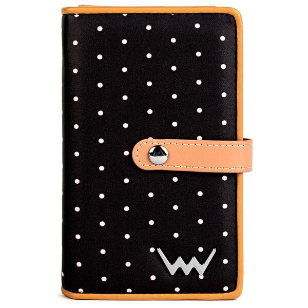 VUCH VUCH LANCE Дамско портмоне, черно, размер