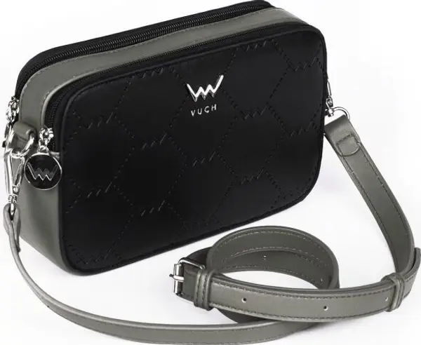 VUCH VUCH ROSETTE Дамска чанта, черно, размер