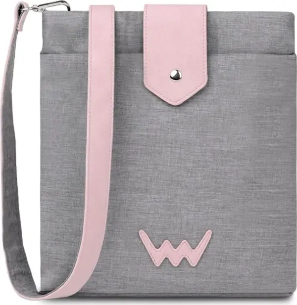 VUCH VUCH VIGO Дамска чанта, сиво, размер