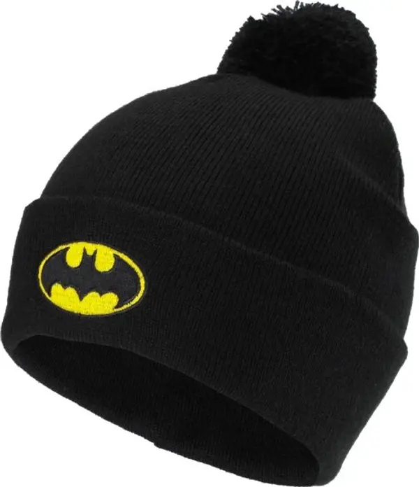 Warner Bros Warner Bros BATMAN POMPOM HAT Детска зимна шапка, черно, размер UNI