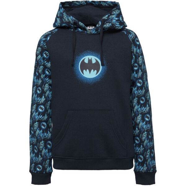 Warner Bros Warner Bros BATMAN POWER HOODIE Суитшърт за момчета, тъмносин, размер