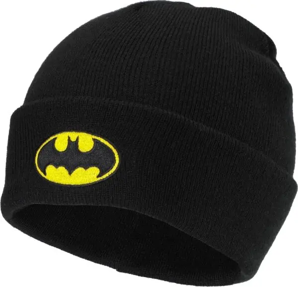 Warner Bros Warner Bros BATMAN STREET HAT Детска зимна шапка, черно, размер UNI