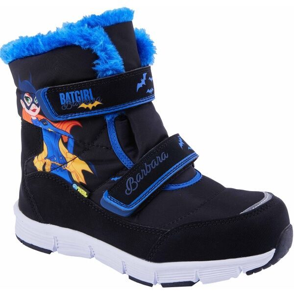 Warner Bros Warner Bros CHILLIN VELCRO BATGIRL Детски зимни обувки, черно, размер