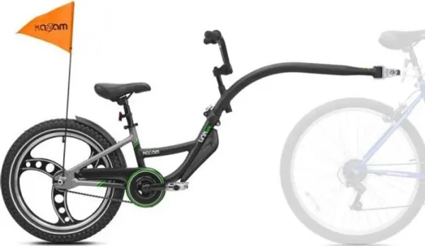 WEERIDE WEERIDE LINK PRO Детско прикачно колело, черно, размер