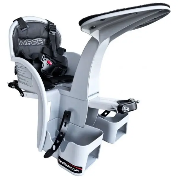 WEERIDE WEERIDE SAFE FRONT PLATINUM Детска предна седалка за колело, черно, размер