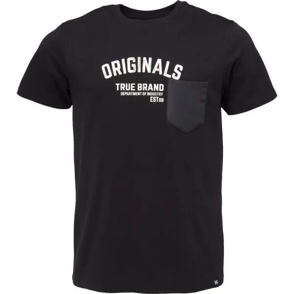 Willard Willard ALBERTUS Мъжка тениска, черно, размер XXL