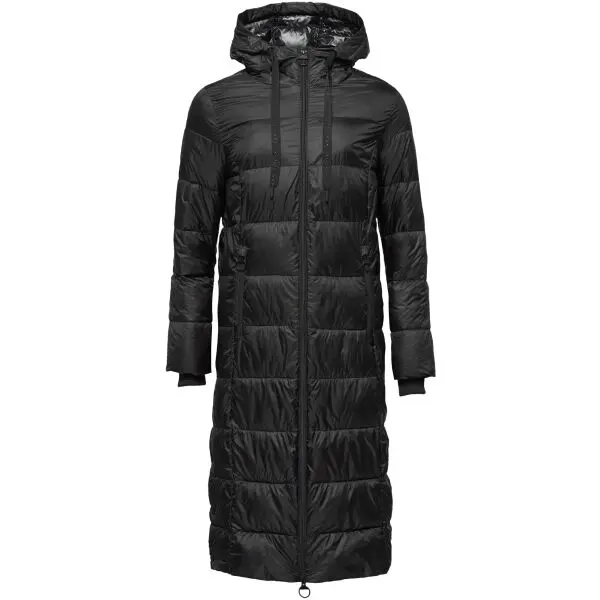 Willard Willard BLONDA Дамско дълго капитонирано палто, черно, размер