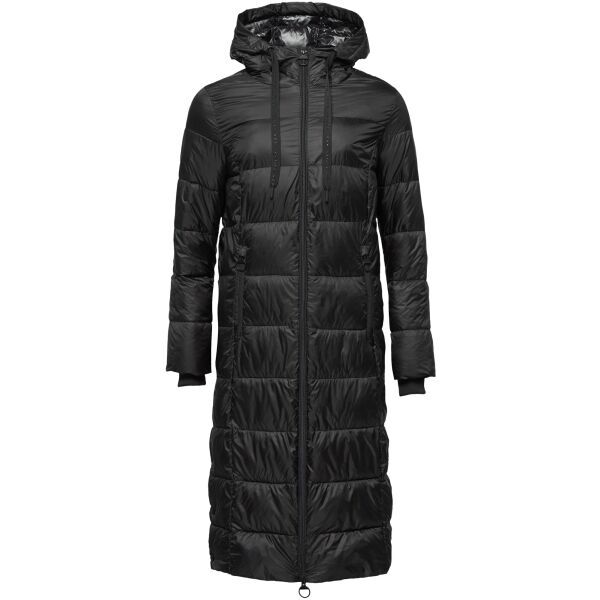 Willard Willard BLONDA Дамско дълго капитонирано палто, черно, размер