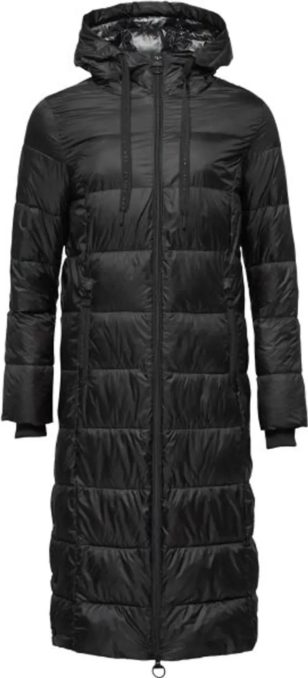 Willard Willard BLONDA Дамско дълго капитонирано палто, черно, размер