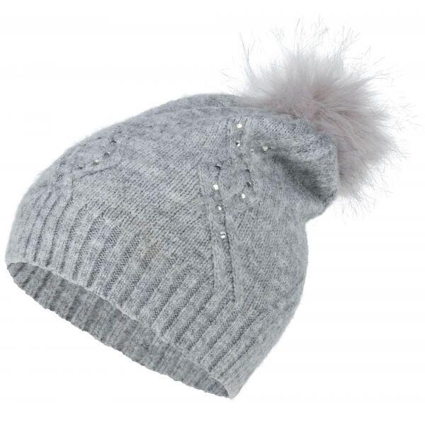 Willard Willard CAMILA Дамска плетена шапка, сиво, размер