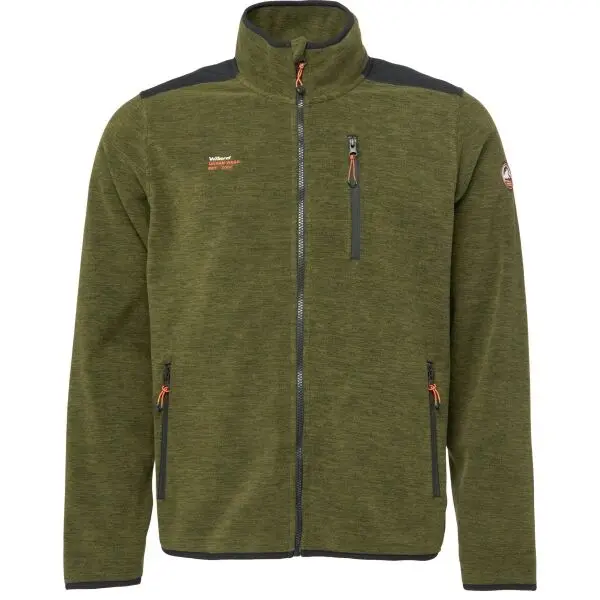 Willard Willard CLAIN Мъжки суитшърт от флийс, тъмнозелено, размер XXL