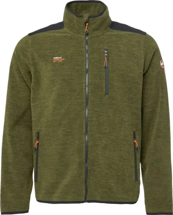 Willard Willard CLAIN Мъжки суитшърт от флийс, тъмнозелено, размер XXXL