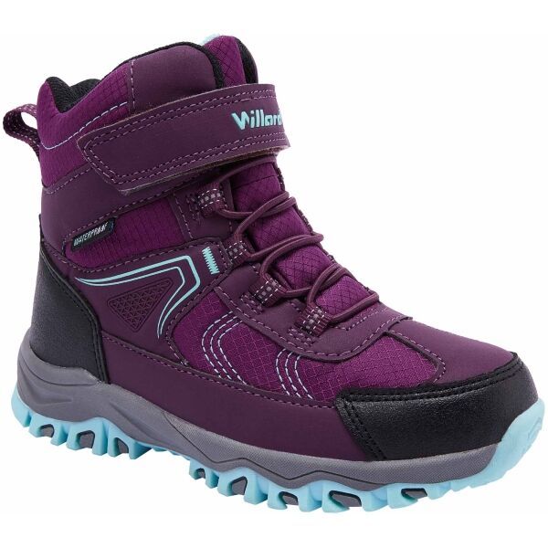 Willard Willard CLASH II WP Детски затоплени обувки, лилаво, размер