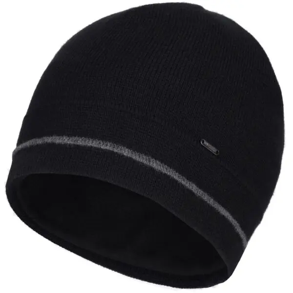 Willard Willard DARKO Мъжка плетена шапка, черно, размер
