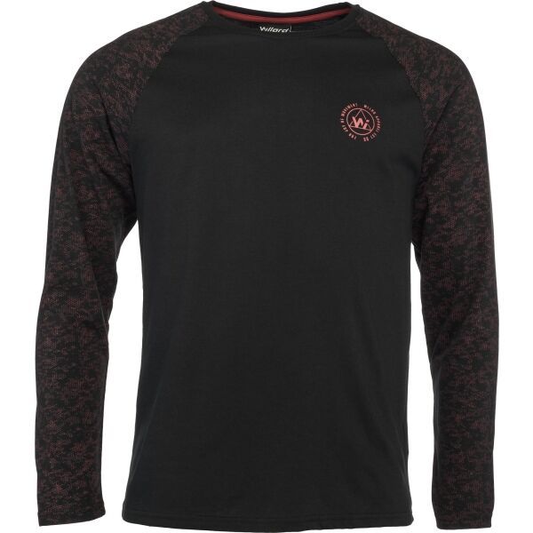 Willard Willard EDVIND Мъжка тениска, черно, размер