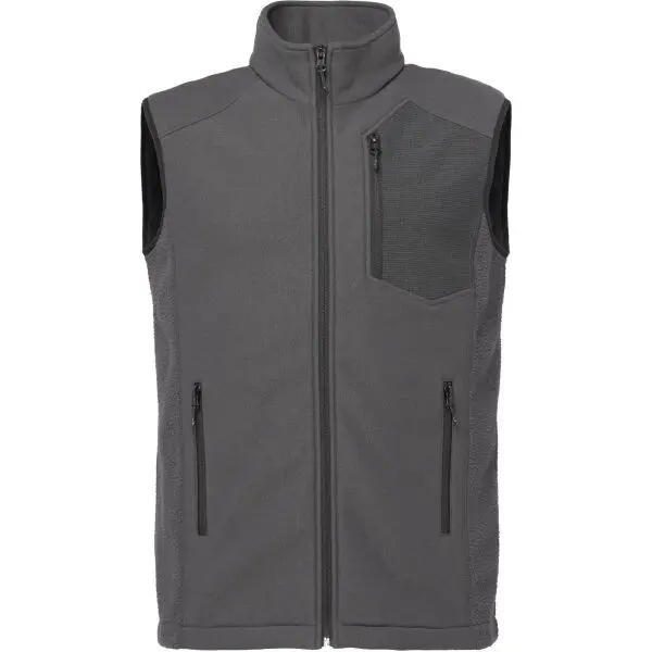 Willard Willard EVIKON Мъжко елече от полар, тъмносиво, размер XXL