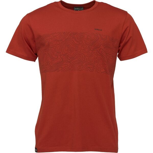 Willard Willard GANDAL Мъжка тениска, винен, размер