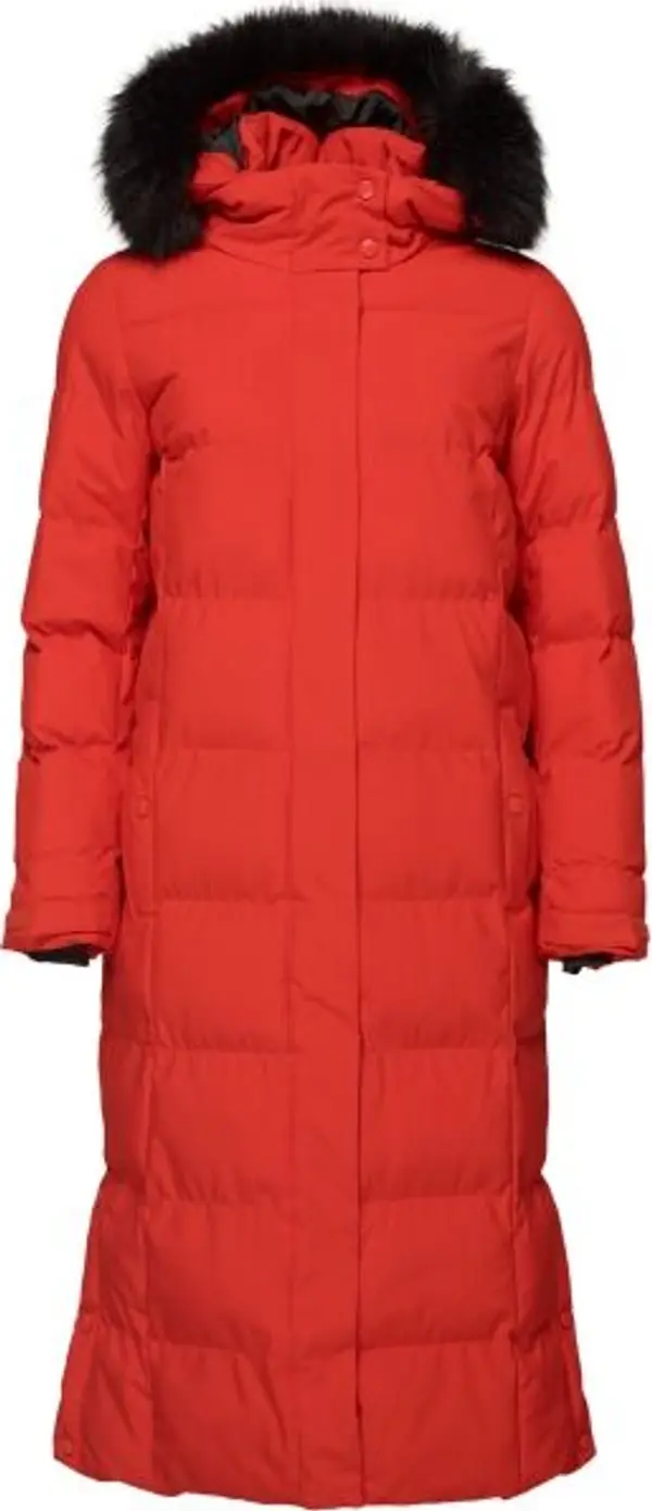 Willard Willard GILDA Дамско капитонирано яке-дълго, червено, размер