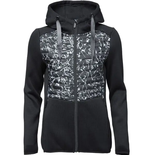 Willard Willard GRONA Дамски затоплен суитшърт, черно, размер