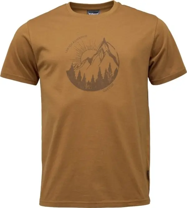 Willard Willard GURON Мъжка тениска, кафяво, размер