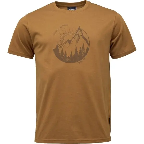 Willard Willard GURON Мъжка тениска, кафяво, размер XXXL