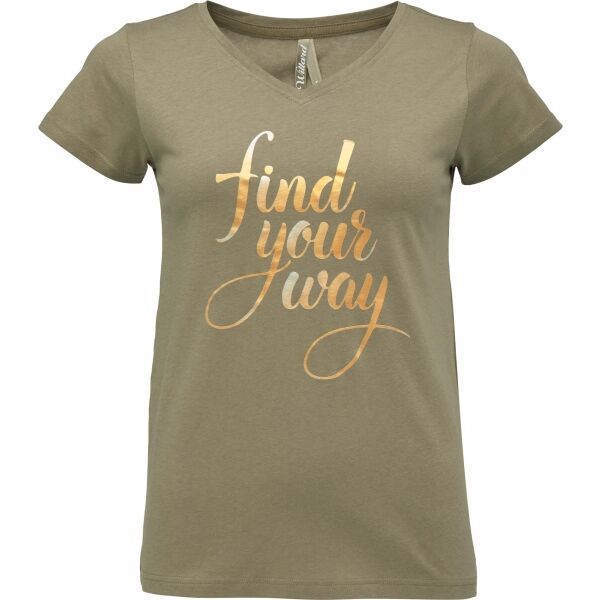 Willard Willard ISOLDA Дамска тениска, khaki, размер