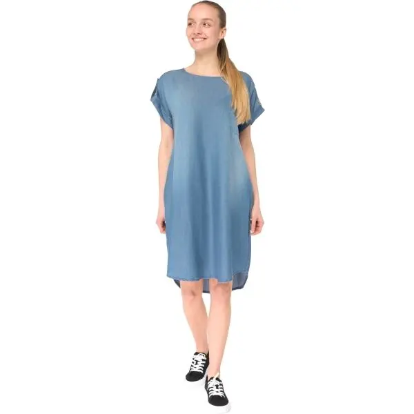 Willard Willard JEANICE Дамска памучна рокля, светлосиньо, размер