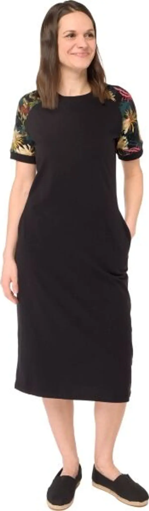 Willard Willard LEONELA Дамска лятна рокля, черно, размер XXL