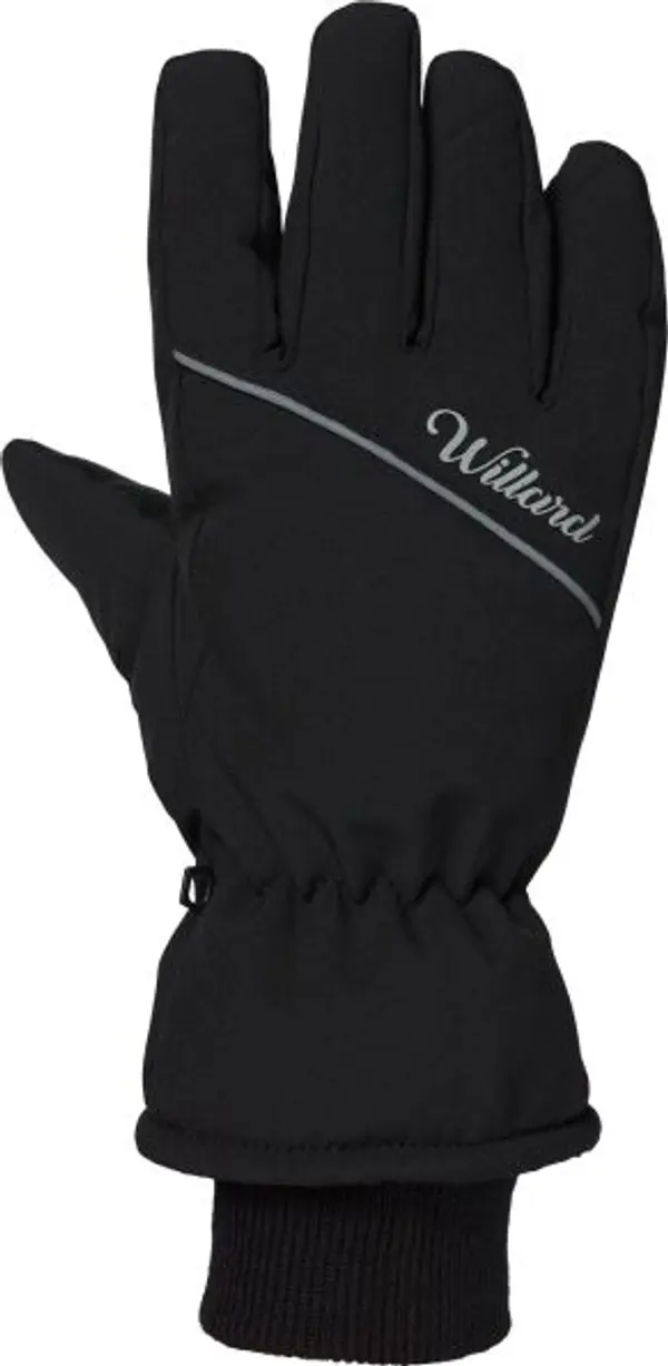 Willard Willard LURA Дамски ски ръкавици, черно, размер
