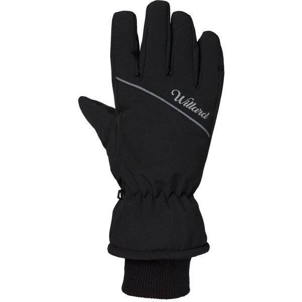 Willard Willard LURA Дамски ски ръкавици, черно, размер