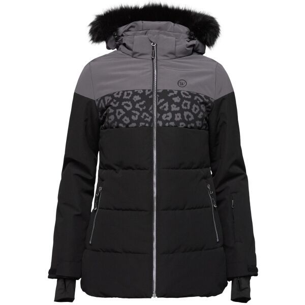 Willard Willard LUSKA Дамско капитонирано скиорско яке, черно, размер