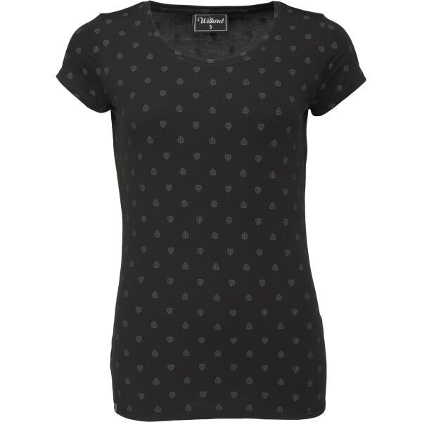 Willard Willard MAIA Дамска тениска, черно, размер