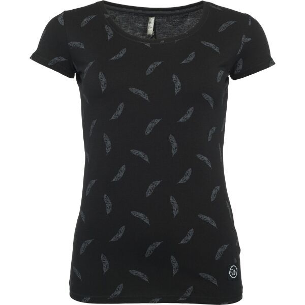 Willard Willard MAUIA Дамска тениска, черно, размер