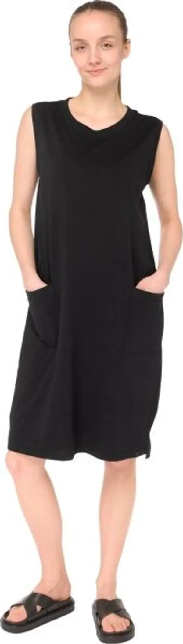 Willard Willard MERKADA Дамска лятна рокля, черно, размер