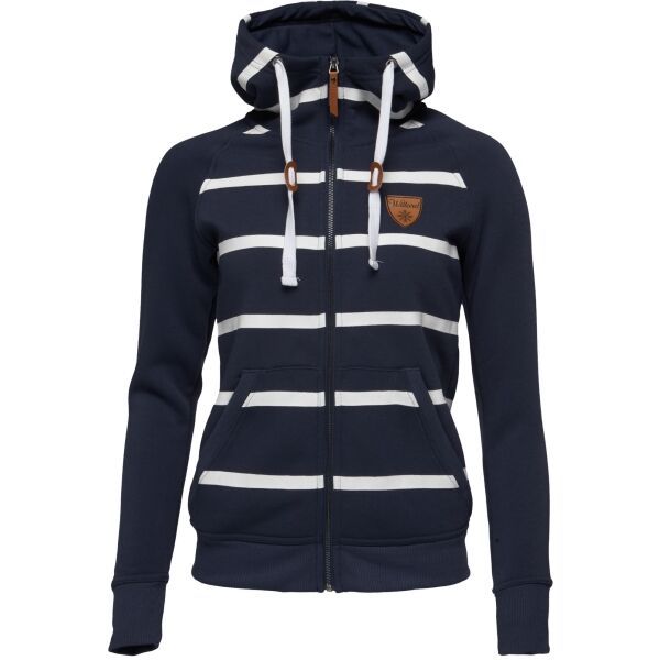 Willard Willard MINAIA Дамски суитшърт с цип по цялата дължина на предницата, тъмносин, размер